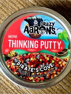 Crazy Aaron's Mini Thinking Putty - Pirate's Cove NWT Sealed